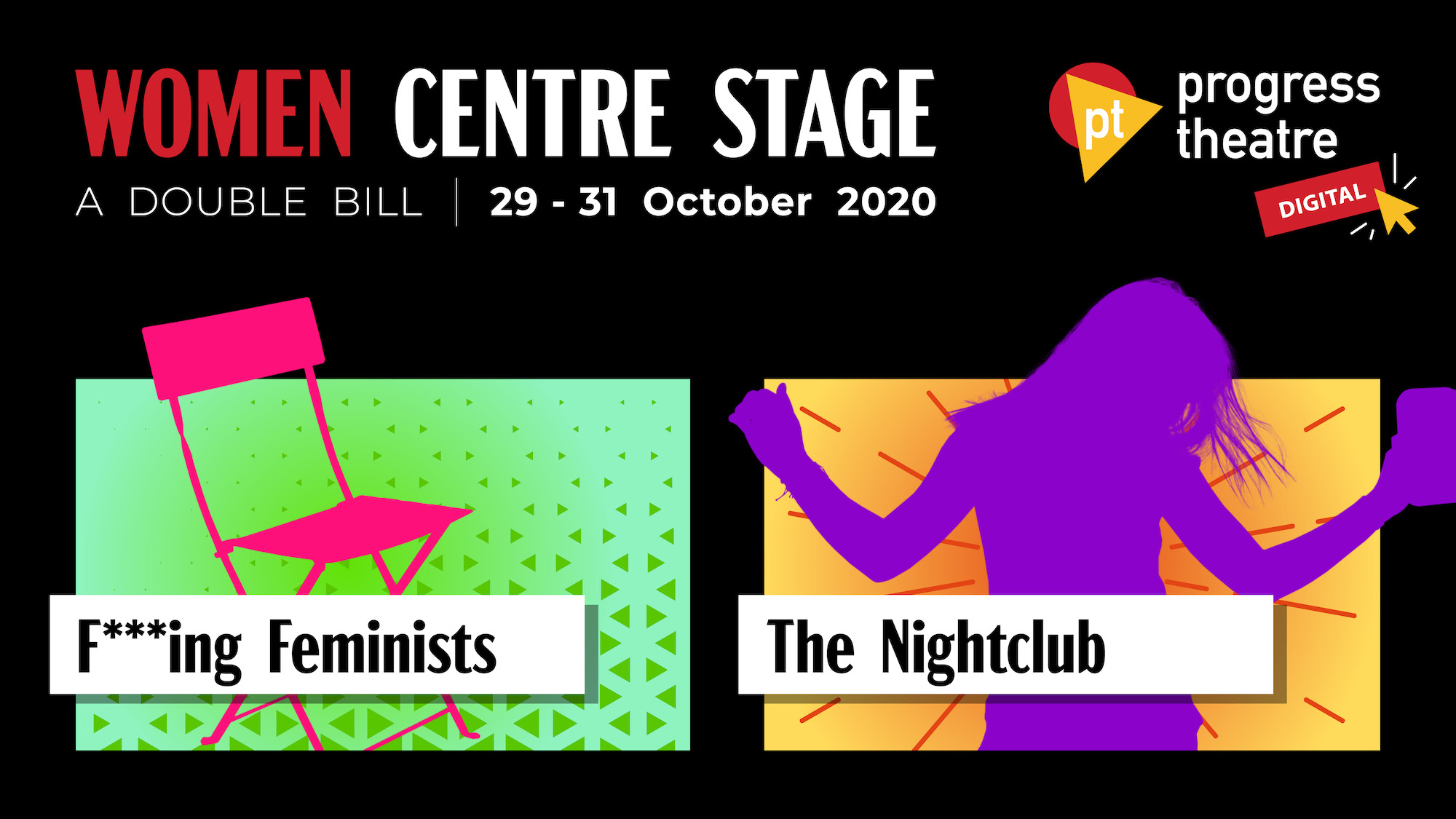 Women Centre stage graphic