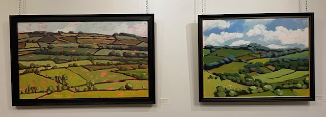 Artwork by Belinda Millar, exhibition during Tess of the d'Urbervilles in November 2025.