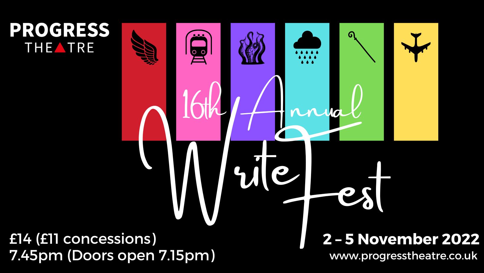 16th WriteFest banner