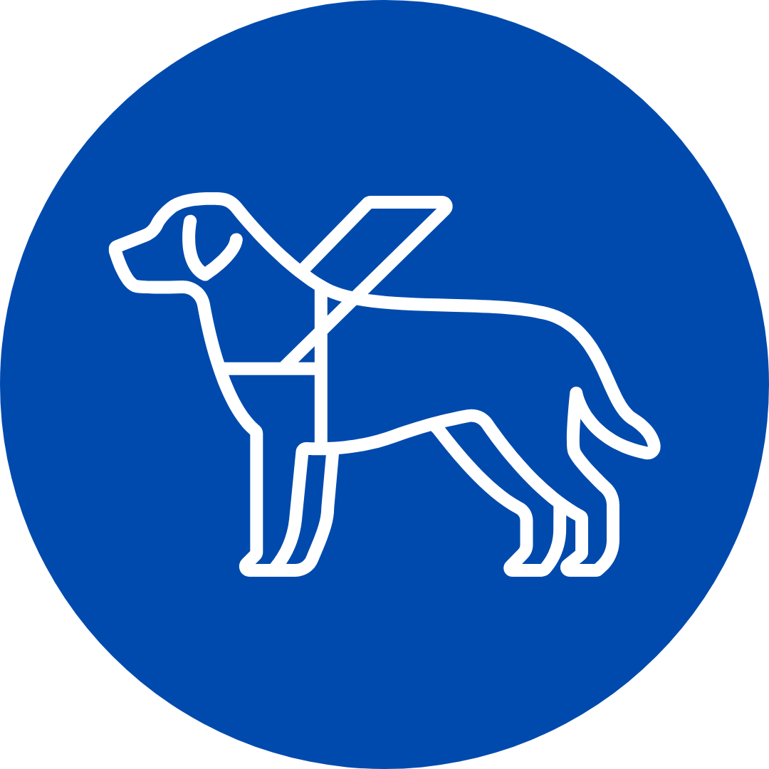 Working dog symbol